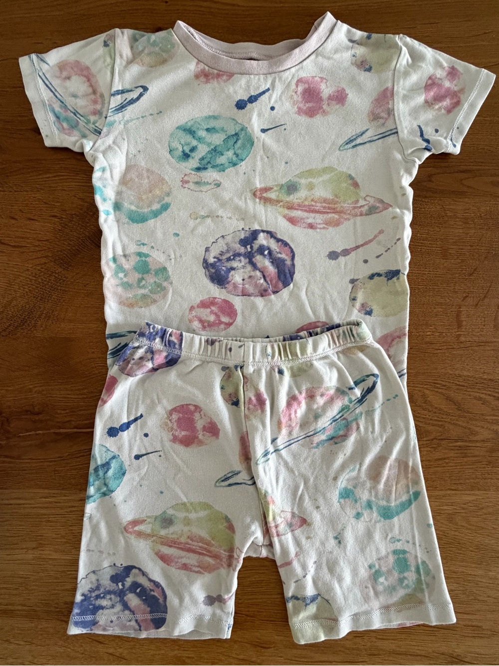 Girls Burt’s Bees Kids 2-Piece Pajamas - Short Top & Bottom - 6T